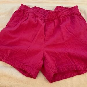 Old navy crinkle shorts Pink L